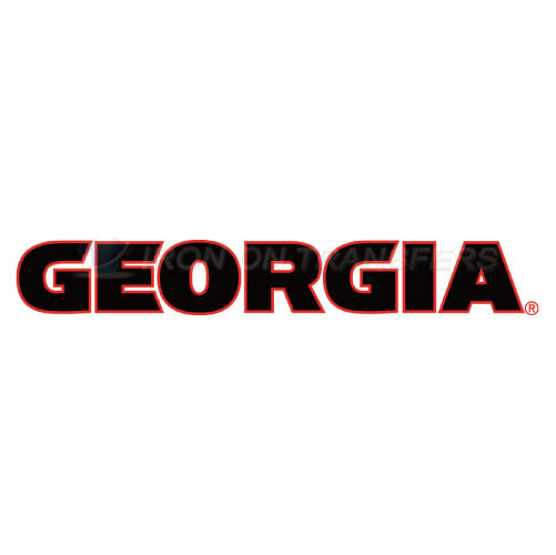 Georgia Bulldogs Iron-on Stickers (Heat Transfers)NO.4468